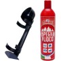 RHUTTEN 180791 SPEGNIFUOCO INIBITORE FIAMMA 600ML MINI ESTINTORE PORTATILE
