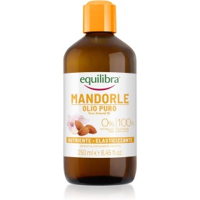 EQUILIBRA OLIO DI MANDORLE DOLCI 250 ML NUTRIENTE ED ELESTICIZANTE AIUTA A PREVENIRE LE SMAGLIATURE IN GRAVIDANZA O DURANTE UNA DIETA IPOCALORICA