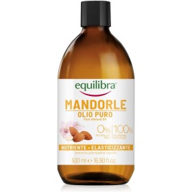 EQUILIBRA OLIO DI MANDORLE DOLCI 500 ML NUTRIENTE ED ELESTICIZANTE AIUTA A PREVENIRE LE SMAGLIATURE IN GRAVIDANZA O DURANTE UNA DIETA IPOCALORICA
