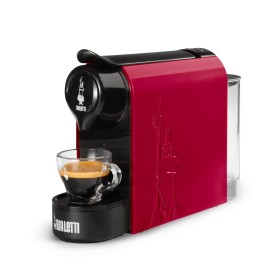BIALETTI YOUNG MACCHINA CAFFE' ESPRESSO CON CAPSULE 50% PLASTICA RICICLATA  ROSSA BIALETTI YOUNG MACCHINA CAFFE' ESPRESSO CON CAPSULE 50% PLASTICA RICICLATA  ROSSA