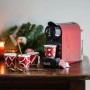 BIALETTI YOUNG MACCHINA CAFFE' ESPRESSO CON CAPSULE 50% PLASTICA RICICLATA  ROSSA