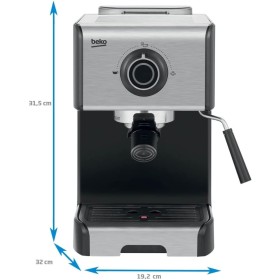 BEKO MACCHINA CEFFE' ESPRESSO MANUALE CEP5152B PRESSIONE DELLA POMPA 1200W INOX BEKO MACCHINA CEFFE' ESPRESSO MANUALE CEP5152B PRESSIONE DELLA POMPA 1200W INOX