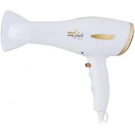 MELCHIONI FAMILY ASCIUGA CAPELLI GILD STYLE+ DIFFUSORE  2200W  PLASTICA BIANCA E ORO