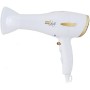 MELCHIONI FAMILY ASCIUGA CAPELLI GILD STYLE+ DIFFUSORE  2200W  PLASTICA BIANCA E ORO