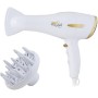 MELCHIONI FAMILY ASCIUGA CAPELLI GILD STYLE+ DIFFUSORE  2200W  PLASTICA BIANCA E ORO