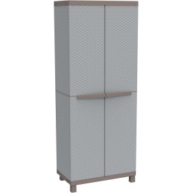 TERRY C-RATTAN 2680 ARMADIO DA ESTERNO INTERNO A 2 ANTE + 3 PIANI INTERNI IN PLASTICA 68X39X170CM TERRY C-RATTAN 2680 ARMADIO DA ESTERNO INTERNO A 2 ANTE + 3 PIANI INTERNI IN PLASTICA 68X39X170CM