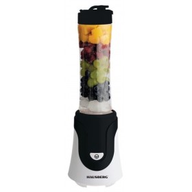 HAUSBERG BLENDER HB-7676 SET FRULLATORE ELETTRICO CON BARATTOLO 300W 600ML HAUSBERG BLENDER HB-7676 SET FRULLATORE ELETTRICO CON BARATTOLO 300W 600ML
