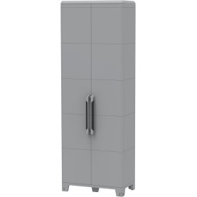 TERRY MODULAR 5 TRANSFORMING ARMADIO MULTIFUNZIONE ALTO DA ESTERNO E INTERNO DUE ANTE PLASTICA 78X43,6X225,8 CM TERRY MODULAR 5 TRANSFORMING ARMADIO MULTIFUNZIONE ALTO DA ESTERNO E INTERNO DUE ANTE PLASTICA 78X43,6X225,8 CM