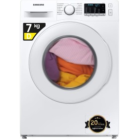 SAMSUNG LAVATRICE WW70AGAS21TEET  CRYSTAL CLEAN 7KG 1200 RPM , VAPORE, ECOBUBBLE, CARICA FRONTALE