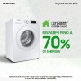 SAMSUNG LAVATRICE WW70AGAS21TEET  CRYSTAL CLEAN 7KG 1200 RPM , VAPORE, ECOBUBBLE, CARICA FRONTALE