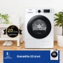 SAMSUNG ASCIUGATRICE DV90TA240AE CRYSTAL ECODRY 9KG POMPA DI CALORE CARICA FRONTALE 60LX85HX60P CM