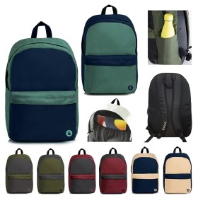 BE SMART ZAINO GLEAMY C/TASCA INTERNA BOY  8 MODELLI ASSORTITI