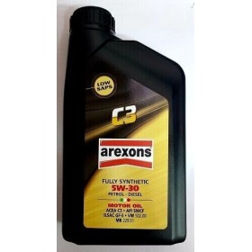 2 LITRI OLIO MOTORE AREXONS (2 LATTINE) AXS 5W30 C3 2 LITRI OLIO MOTORE AREXONS (2 LATTINE) AXS 5W30 C3