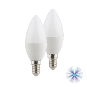 VIVIDA BIPACK LAMPADINE LED C37 E14 5W 6000K CONFEZIONE 2 PEZZI