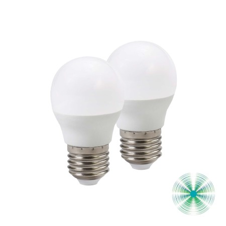 VIVIDA BIPACK LAMPADINE LED G45 E27 5W 4000K CONFEZIONE 2 PEZZI