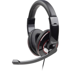 TECHMADE MHS-001 HEADSET GEMBIRD STEREO SCHWARZ CUFFIE CON MISCOFONO TECHMADE MHS-001 HEADSET GEMBIRD STEREO SCHWARZ CUFFIE CON MISCOFONO