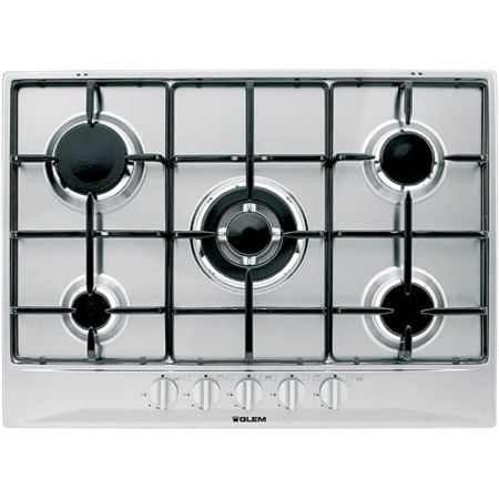 GLEM GAS INC. P95FXV PIANO COTTURA 90CM 5F. INOX