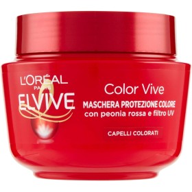 L'OREAL PARIS A9585104  ELVIVE MASCHERA PROTETTIVA COLOR VIVE , PER CAPELLI COLORATI  300 ml