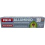 FRIO ALLUMINIO ROTOLO PER ALIMENTI CON SEGHETTO INCORPORATO CARTA ARGENTATA 150 METRI