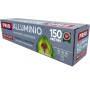 FRIO ALLUMINIO ROTOLO PER ALIMENTI CON SEGHETTO INCORPORATO CARTA ARGENTATA 150 METRI