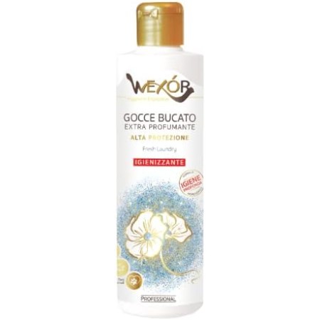 WEXOR GOCCE BUCATO IGIENIZZANTI EXTRA PROFUMAZIONE 235ML