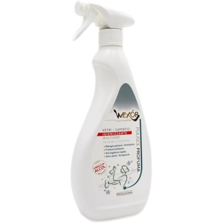 WEXOR WIT1025-035 PILISCE E PROFUMA VETRI E SUPERFICI IGIENIZZANTE MULTIUSO NARCISIO BLU E FIORI DI NINFEA 750ML