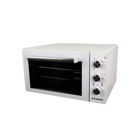 HAUSBERG HB-8030AB FORNO ELETTRICO 58L MIDI CON DOPPIO VETRO BIANCO 1200W