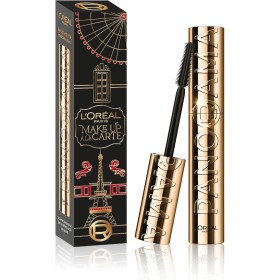 L'OREAL PARIS ZIT45143 MASCARA EXTRA-VOLUMIZZANTE PANORAMA LA CARTE Arricchito con 5% Stretchflex Complex, Nero