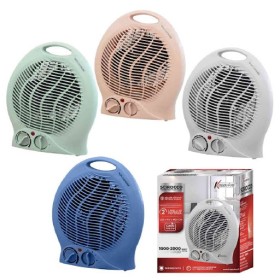 KASAVIVA TERMOVENTILATORE SCIROCCO SHABBY  2000W COLORE ASSORTITI COD 1645600 KASAVIVA TERMOVENTILATORE SCIROCCO SHABBY  2000W COLORE ASSORTITI COD 1645600