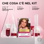 L'OREAL PARIS  A1492228 COLORAZIONE TRIPLO TRATTAMENTO EXCELLENCE CON ACIDO IAURONICO CORORE  CASTANO MOGANO RAMATO 4.54