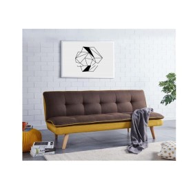 DIVANO LETTO CRIBEL MUFFIN 3 POSTI SENAPE/BROWN 180x80x74 cm DIVANO LETTO CRIBEL MUFFIN 3 POSTI SENAPE/BROWN 180x80x74 cm