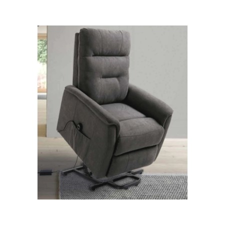 RELAXIA POLTRONA RECLINER 1 MOTORE ILARIA GRIGIO SCURO COD 002/24