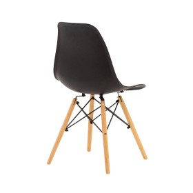SET DI 4 SEDIE NEW VEGA PLUS NERO CRIBEL POLIPROPILENE STILE SCANDINAVO SET DI 4 SEDIE NEW VEGA PLUS NERO CRIBEL POLIPROPILENE STILE SCANDINAVO