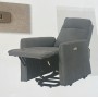 RELAXIA POLTRONA PENELOPE PLUS GRIGIO SCURO RECLINER ELETTRICA COD 01160
