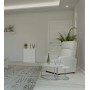 POLTRONA  CRIBEL RELAX ALZAPERSONA ELETTRICA BIANCA SPIKE RECLINABILE