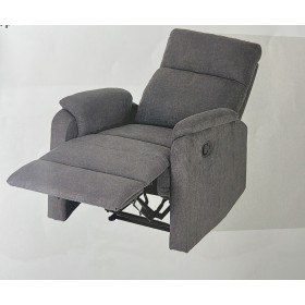 RELAXIA POLTRONA CLARA RECLINER MANUALE IN CINIGLIA TORTORA - GRIGIO SCURO RELAXIA POLTRONA CLARA RECLINER MANUALE IN CINIGLIA TORTORA - GRIGIO SCURO