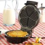 HOWELL MACCHINA PER WAFFLE HO.WFL500N 1200 Watt COLORE NERO