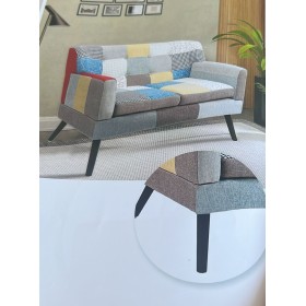 RELAXIA DIVANO RAMONA 2  POSTI  KD PATCHWORK COD 01024 RELAXIA DIVANO RAMONA 2  POSTI  KD PATCHWORK COD 01024