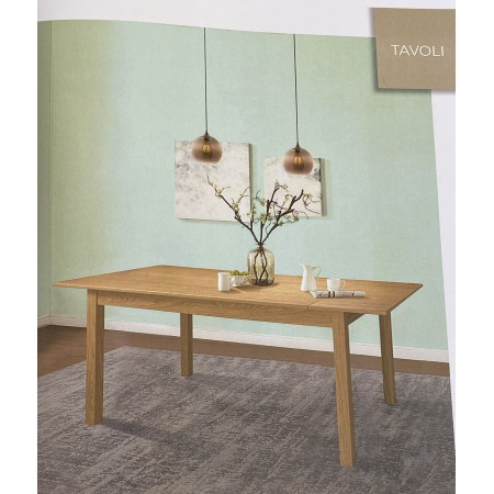 RELAXIA  F7842RV  TAVOLO IN LEGNO ALLUNGABILE 160/200*90*75H ROVERE VECCHIO