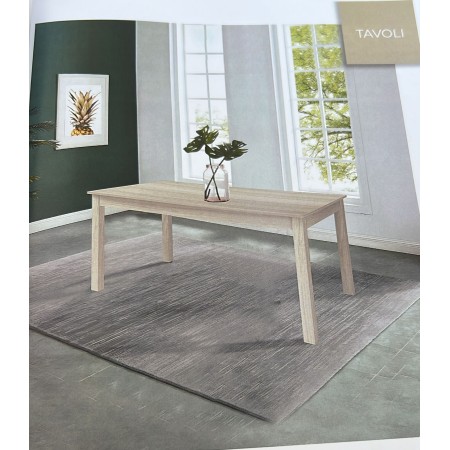RELAXIA F7842QB  TAVOLO IN LEGNO ALLUNGABILE 160/200*90*75H QUERCIA BIANCA