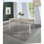 RELAXIA F7842QB  TAVOLO IN LEGNO ALLUNGABILE 160/200*90*75H QUERCIA BIANCA