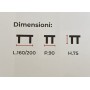 RELAXIA F7842B TAVOLO IN LEGNO ALLUNGABILE 160/200*90*75H  BIANCO