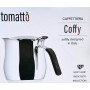 TOMATTO CAFFETTERIA COFFY SERVIRE 4  TAZZECOD. CF202 INOX 18/10
