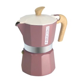 PEDRINI MY MOKA LINEA CAFFE' CAFFETTIERA  6 TAZZE ROSA PEDRINI MY MOKA LINEA CAFFE' CAFFETTIERA  6 TAZZE ROSA