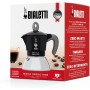 BIALETTI CAFFETTIERA MOKA INDUCTION 2 TAZZE ADATTA A TUTTII PIANI DI COTTURA 100ML DESING ELEGATE NERO COD 990006932/NP