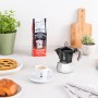 BIALETTI CAFFETTIERA MOKA INDUCTION 2 TAZZE ADATTA A TUTTII PIANI DI COTTURA 100ML DESING ELEGATE NERO COD 990006932/NP