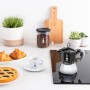 BIALETTI CAFFETTIERA MOKA INDUCTION 4 TAZZE ADATTA A TUTTII PIANI DI COTTURA 100ML DESING ELEGATE NERO COD 990006934/NP