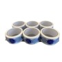 6 ROTOLI NASTRO ADESIVO CON STAMPA SIGILLO DI GARANZIA 48mmX66M 45 MICRON