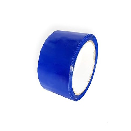 36 ROTOLI NASTRO ADESIVO DA IMBALLAGGIO  COLORE BLU 48mmX66M 45 MICRON