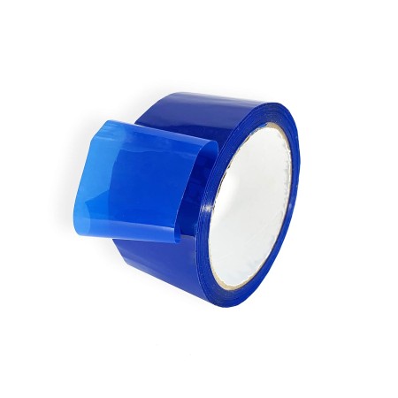 6 ROTOLI NASTRO ADESIVO DA IMBALLAGGIO COLORE BLU 48mmX66M 45 MICRON